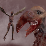Icon of the asset:Harpy monster