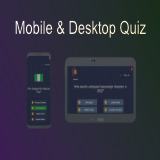 Icon of the asset:Mobile and Desktop Quiz Template