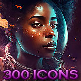 Icon of the asset:Galaxy Dust - Sci-Fi Humans 1 - FPS / RPG / Icon Pack