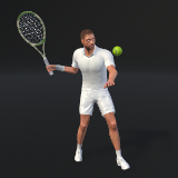 Icon of the asset:Male Tennis Player Animated