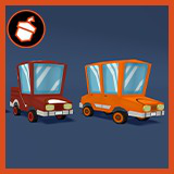 Icon of the asset:Lowpoly cartoon cars