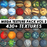Icon of the asset:430+ Stylized Textures - Mega Pack Vol 2