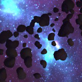 Icon of the asset:Asteroids Belt procedural generator URP