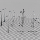 Icon of the asset:Street Lights Pack