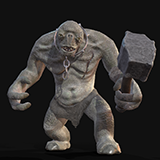 Icon of the asset:Armed cave troll