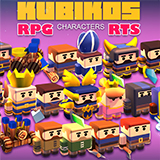Icon of the asset:KUBIKOS - RPG / RTS 20 Animated Cube Mini Units