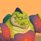 Icon of the asset:3D Crocodile Warrior Tank