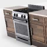 Icon of the asset:PBR Kitchen Furniture for all Pipelines