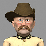 Icon of the asset:Theodore Roosevelt caricature