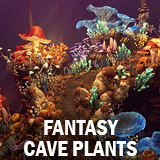 Icon of the asset:Fantasy cave plants