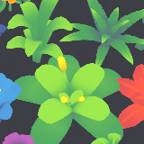 Icon of the asset:Low Poly Plants Pack - 3D Game Kit