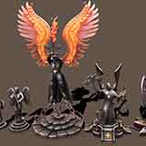 Icon of the asset:Dark Statues