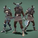 Icon of the asset:[Soullike Style] Axeman Character Pack