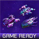 Icon of the asset:3D Spaceships Pack #09k