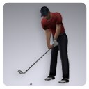 Icon of the asset:Golfer 9068 tris