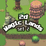 Icon of the asset:2D Magic Lands SET2